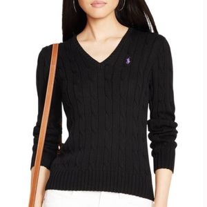 Polo Ralph Lauren Sport black sweater